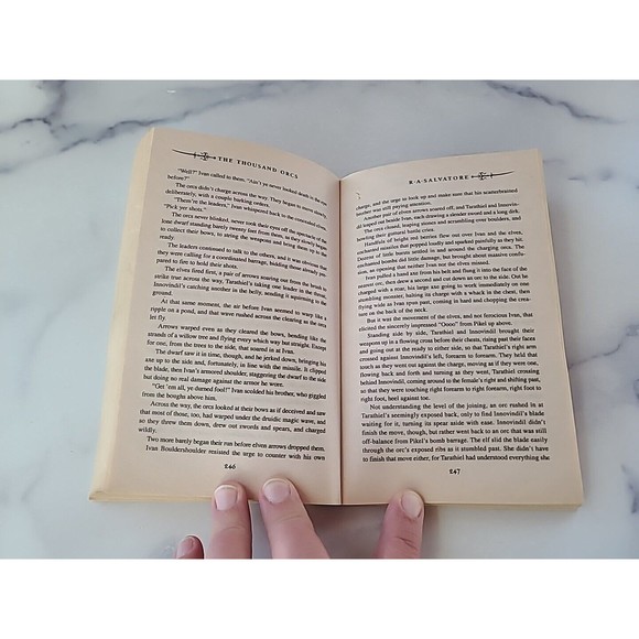 The Thousand Orcs R A Salvatore Paperback - Picture 7 of 10